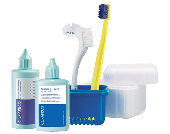 Cleaning Denture tips